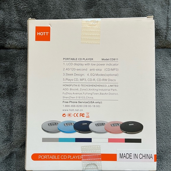 Portable CD player - Picture 2 of 2